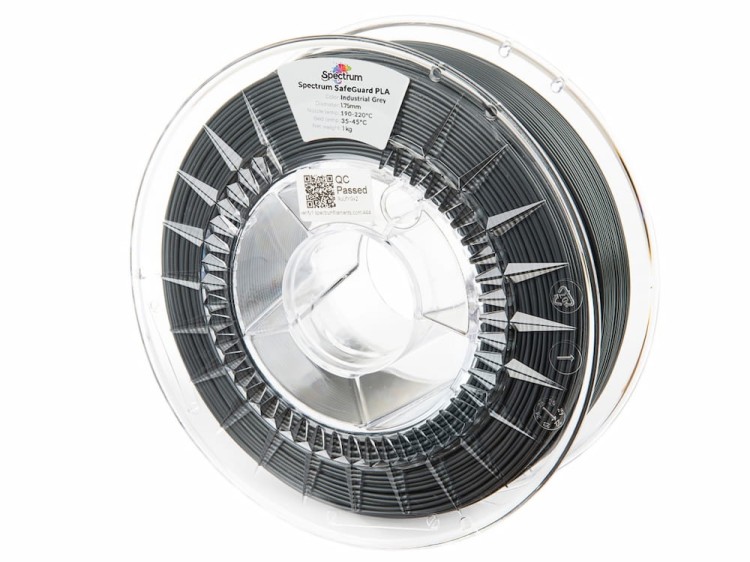 Filament SafeGuard PLA Spectrum 1,75 mm Industrial Grey 1 kg