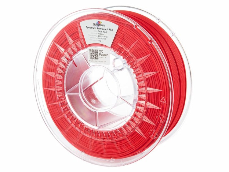 Filament SafeGuard PLA Spectrum 1,75 mm True Red 1 kg