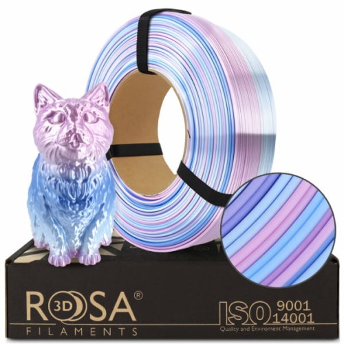 Filament ReFill PLA Multicolour ROSA 3D 1,75 mm Candy 1 kg Druk 3D Kraków