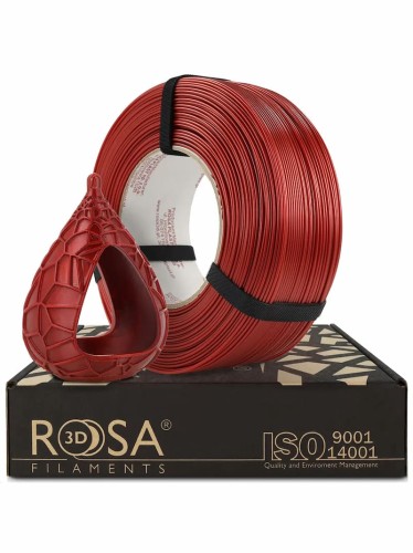Filament ReFill PET-G Standard HS ROSA 3D 1,75 mm Burgundy Red 1 kg Druk 3D Kraków
