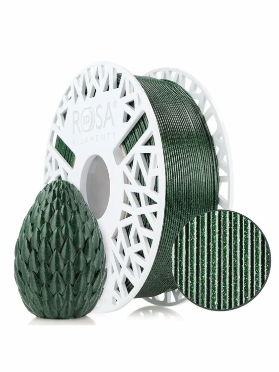 Filament PET-G Galaxy HS ROSA 3D 1,75 mm Green 1 kg Druk 3D Kraków