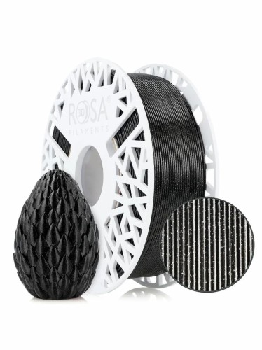 Filament PET-G Galaxy HS ROSA 3D 1,75 mm Black 1 kg Druk 3D Kraków