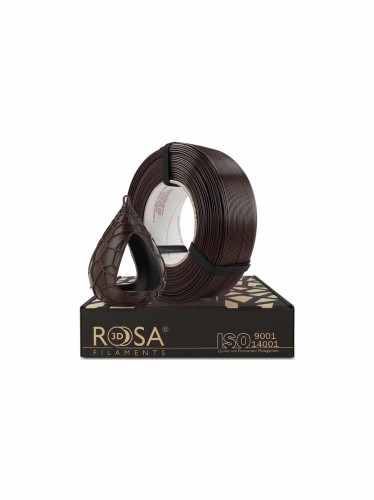 Filament ReFill PET-G Standard HS ROSA 3D 1,75 mm Chocolate Brown 1 kg Druk 3D Kraków
