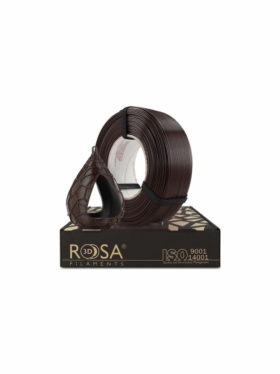 Filament ReFill PET-G Standard HS ROSA 3D 1,75 mm Chocolate Brown 1 kg Druk 3D Kraków
