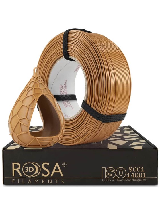 Filament ReFill PET-G Standard HS ROSA 3D 1,75 mm Light Brown 1 kg Druk 3D Kraków