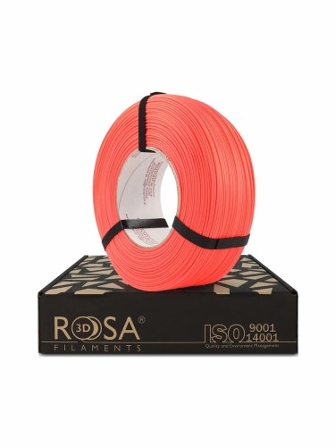 Filament Refill PLA LW AERO ROSA 3D 1,75 mm Neon Orange 1 kg Druk 3D Kraków Druk 3D Kraków