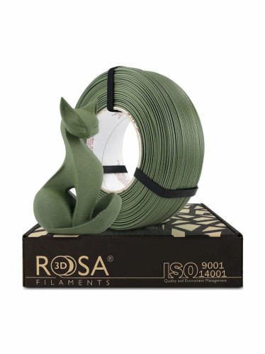 Filament ReFill PLA-CF Matt ROSA 3D 1,75 mm Olive Green 1 kg Druk 3D Kraków