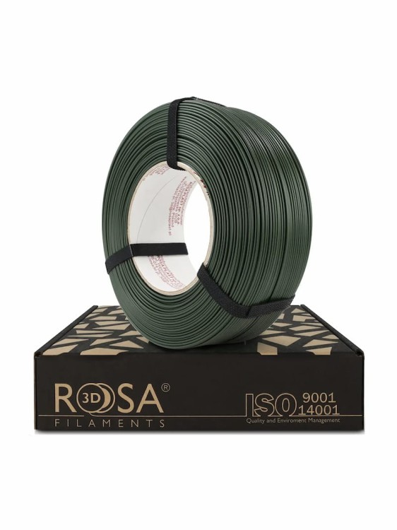 Filament ReFill PLA Starter ROSA 3D 1,75 mm Hunter Green 1 kg Druk 3D Kraków