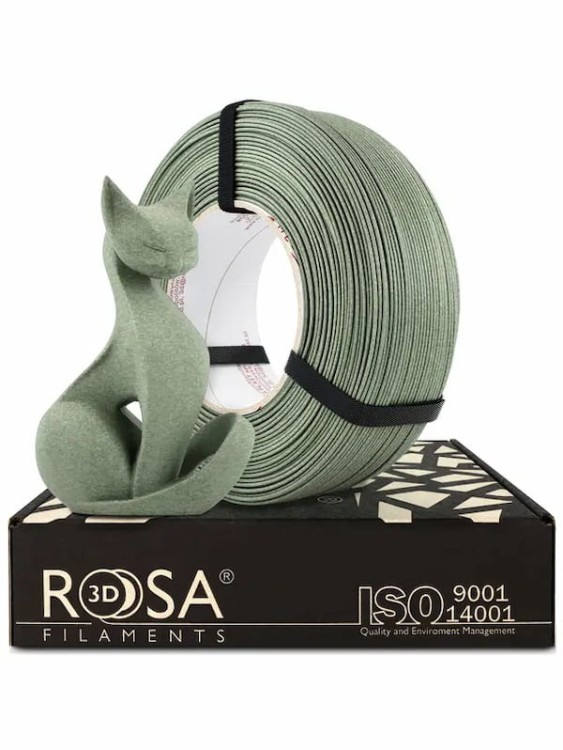 Filament ReFill PLA-CF Matt ROSA 3D 1.75mm Stone Warm Gray 1kg Druk 3D Kraków