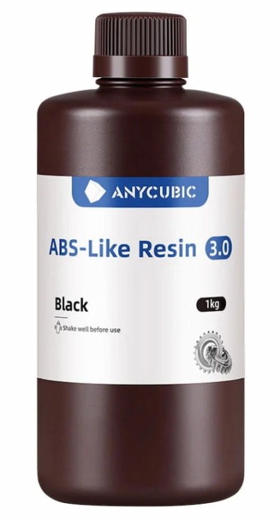 Żywica Anycubic ABS-Like 3.0 Black 1kg - opakowanie