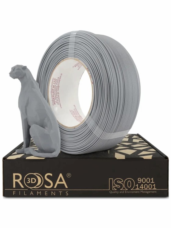 Filament ReFill PLA Speed Matt ROSA 3D 1.75mm Gray 1kg