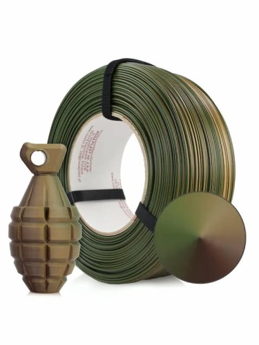 Filament ReFill PET-G Magic ROSA 3D 1,75 mm Army 1 kg Druk 3D Kraków