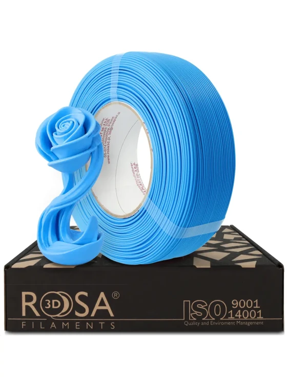Filament Rosa PLA Light Blue ReFill 1 kg