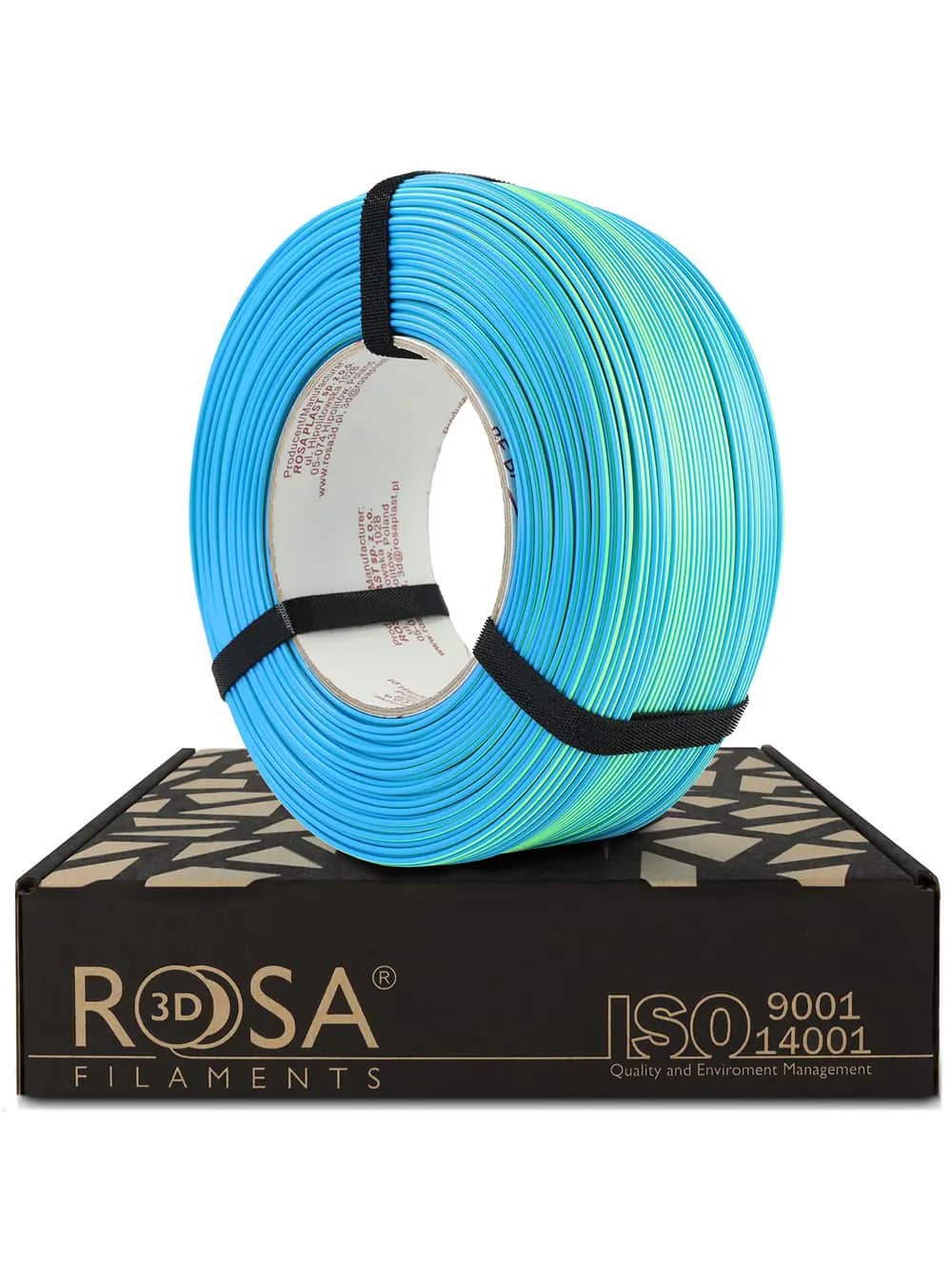ROSA 3D ReFill PLA Magic Silk Neon Blue Lagoon - materiał