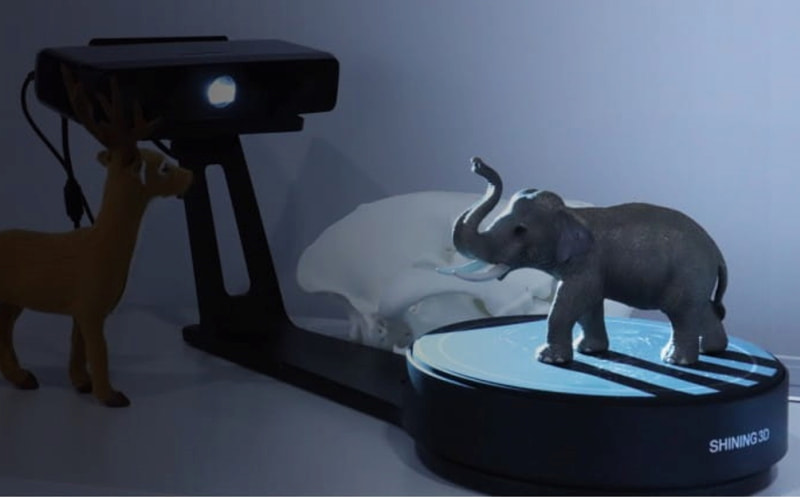 Shining3D EinScan SE V2 - proces skanowania