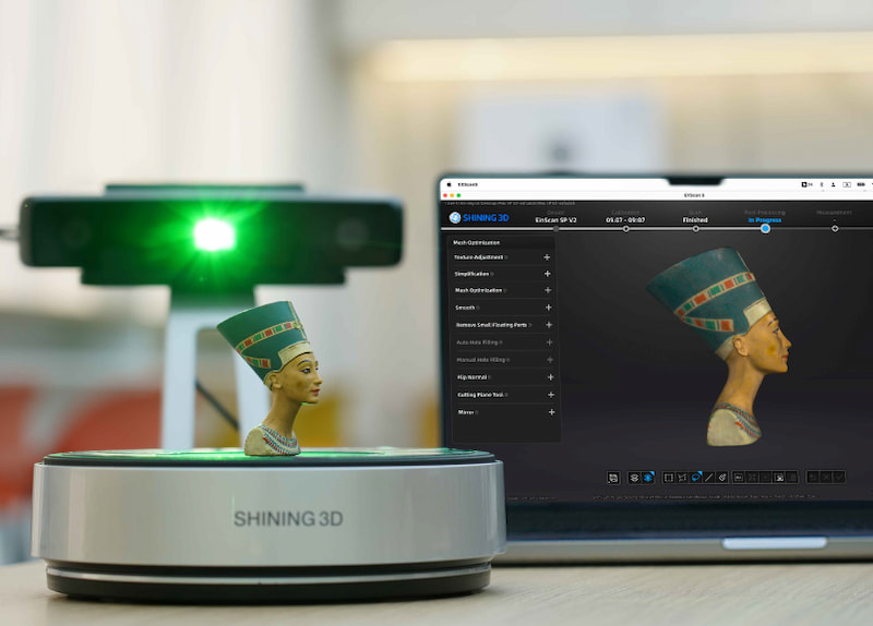Shining3D EinScan SP V2 - dokładność skanowania