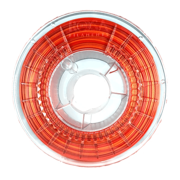 Filament PLA ROSA 3D 1.75mm Rainbow Silk Fire 0.8kg
