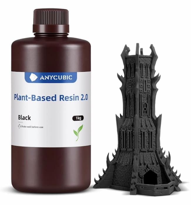 Żywica UV Anycubic Plant-Based 2.0 Black 1kg