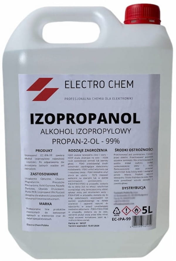 Izopropanol IPA 99,9% 5l